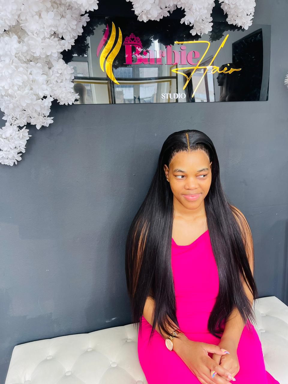 Vietnamese hair (full frontal wig bone straight)